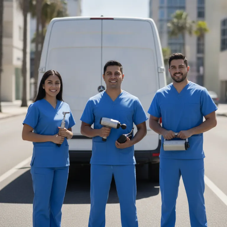 Quiroprático equipe em Assis